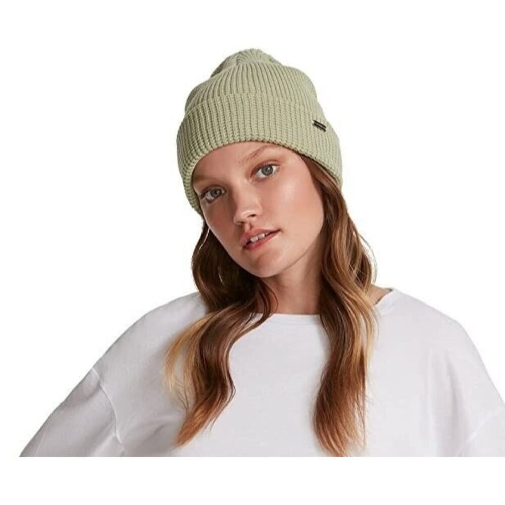 Steve Madden Waffle Beanie, OS, Mint